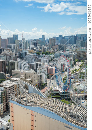 Buildings and residential area View of Korakuen Garden and Minato Ward seen from Bunkyo Civic Center Tokyo 105941422
