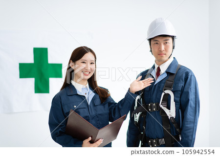 Full harness type fall arrest equipment/training 105942554
