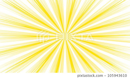 Background illustration of a yellow image that spreads radially Background illustration of a yellow image that spreads radially 105943610