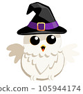 owl with hat 105944174