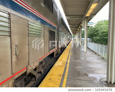 Amtrak Auto Train platform in Lorton Virginia 105945876