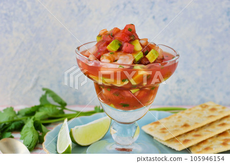 Mexican ceviche acapulqueño 105946154