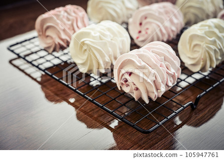 Homemade white and pink zephyr Homemade white and pink zephyr 105947761