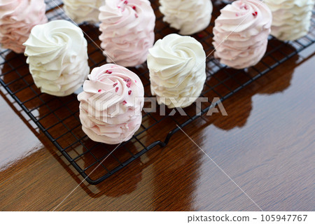 Homemade white and pink zephyr Homemade white and pink zephyr 105947767