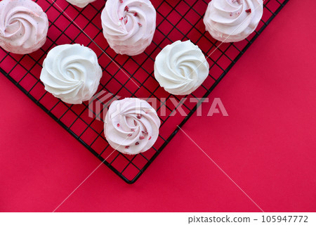 Homemade white and pink zephyr Homemade white and pink zephyr 105947772