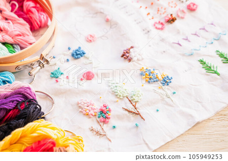 healing embroidery 105949253