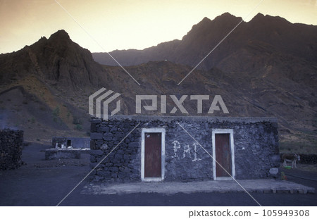 AFRICA CAPE VERDE FOGO VOLCANO 105949308