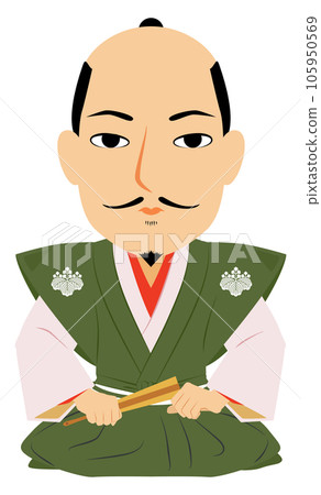 Historical Figure Sitting Oda Nobunaga 105950569