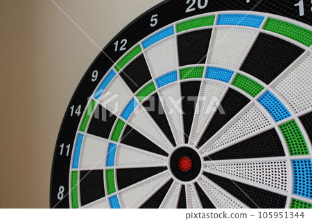 Dartboard close-up 105951344