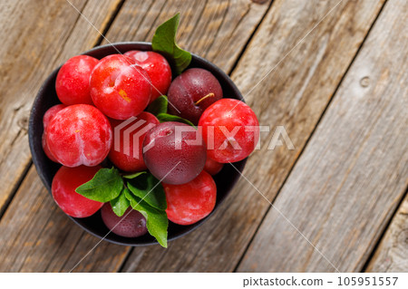 Colorful plums Colorful plums 105951557
