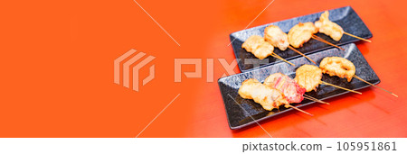 大阪炸串的名產【關西美食圖片】 105951861