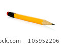 Pencil on a white background 105952206