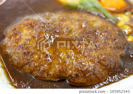 美味的漢堡牛排 美味的漢堡牛排 105952543