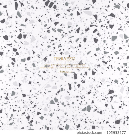 Terrazzo Pattern. Endless cement texture background 105952577