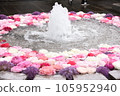 Floating flower wash water Flower wash water 105952940