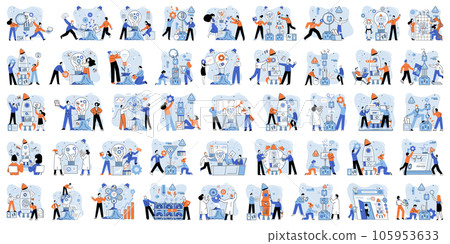 Team solving problems Project completed, work done, test, option approved, document checked Business growth and investment Problem-solving, business challenge Team work and team building, corporate Team solving problems Project completed, work done, test, option approved, document checked Business growth and investment Problem-solving, business challenge Team work and team building, corporate 105953633