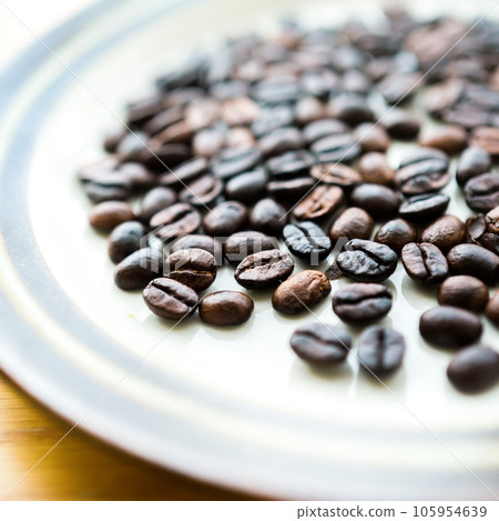 烤的咖啡豆 105954639