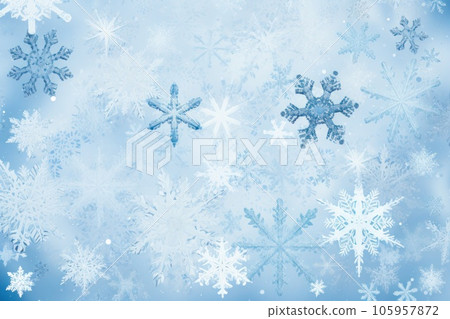 Christmas background with snowflakes 105957872
