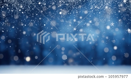 Winter forest natural background 105957977