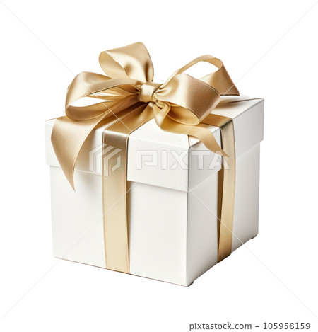 Gift box isolated 105958159
