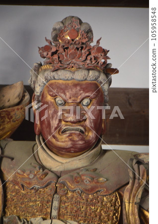 慈國天像(京都府宇治市萬福寺天王殿/五加所三番割34) 慈國天像(京都府宇治市萬福寺天王殿/五加所三番割34) 105958548