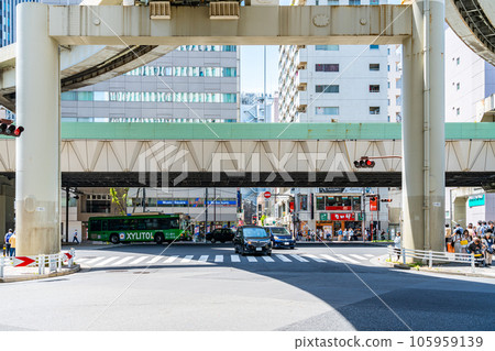 [Tokyo] Ikebukuro intersection under the Metropolitan Expressway 105959139