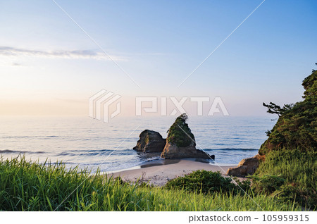 茨城縣 清晨 日立（龜尾島） 105959315