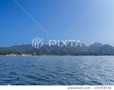 From the ship bound for Miyajima 105959548