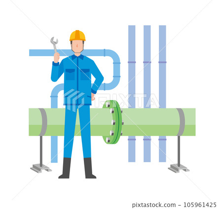 水管工工人男子 水管工工人男子 105961425