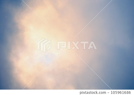 Morning glow clouds Morning glow clouds 105961686