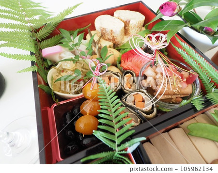 My wife's homemade home cooking, New Year's dishes, New Year's dishes, New Year's, family gatherings, homecoming, Japanese traditions, happy families My wife's homemade home cooking, New Year's dishes, New Year's dishes, New Year's, family gatherings, homecoming, Japanese traditions, happy families 105962134