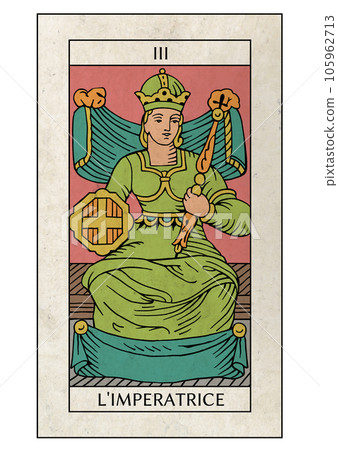 馬賽塔羅牌 大阿克那 3 皇后 105962713