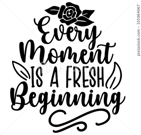 vector calligraphy lettering with flowers vector calligraphy lettering with flowers 105964067
