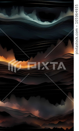 Abstract background of colorful sound waves 105964935
