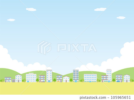 綠色城市景觀圖_side_2 105965651