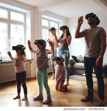enjoy vr with family enjoy vr with family 105965859