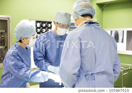 Surgery scene Operation scene 105967019