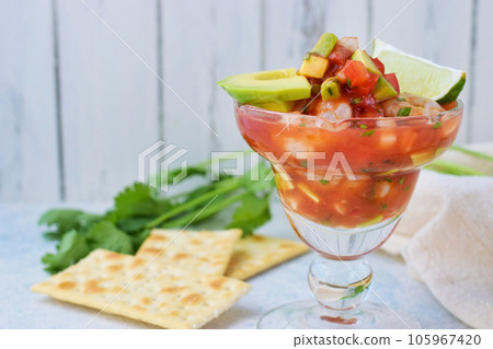 墨西哥酸橘汁醃魚 acapulqueño 105967420