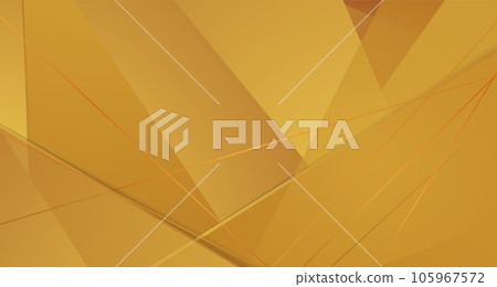 Shiny golden lines and stripes abstract geometric background 105967572