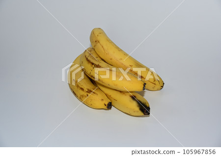 White background banana White background banana 105967856