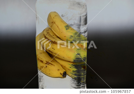 banana in the ice banana in the ice 105967857