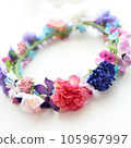 colorful wreath 105967997