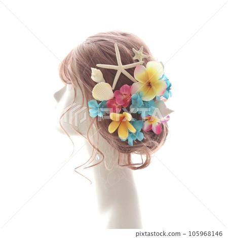 marine style hair ornament marine style hair ornament 105968146