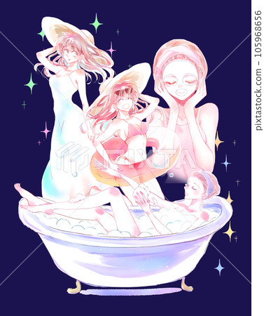 一個關心夏季美麗的女人 105968656