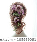 rose hair ornament 105969061