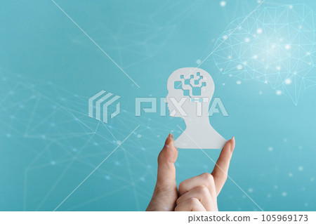 AI image of the brain 105969173