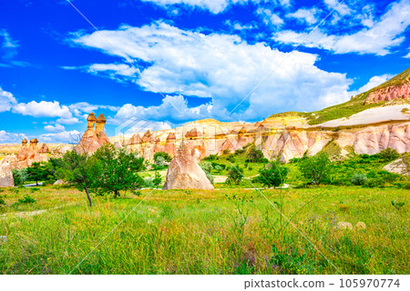 Place in Cappadocia-Fairy Chimneys (Pasabag Valley). 105970774