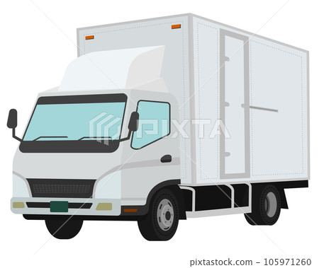 裝備車輛卡車插圖（輕型貨物） 105971260