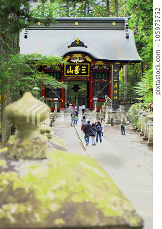 Chichibu-shi Mine Shrine Solitary gate Chichibu-shi Mine Shrine Solitary gate 105973752