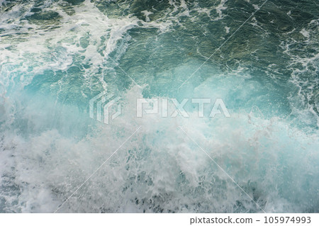 藍色的大海和天空 藍色的大海和天空 105974993